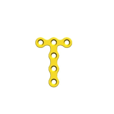 Piatto maxillo-facciale a forma di L di 2.0mm del piatto dell'impianto maxillo-facciale di titanio ortopedico dell'osso