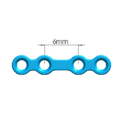 Tipo sistema di III Mini Straight Maxillofacial Plate CMF