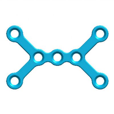il CE X di 1.5mm ha modellato il tipo maxillo-facciale piatti e viti ortopedici del piatto di II