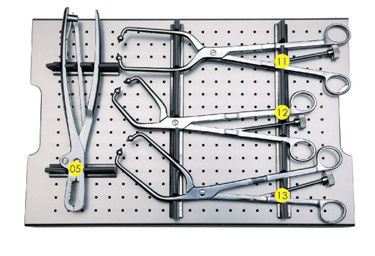 Piatto Kit Orthopedic Surgical Instrument Box di ricostruzione