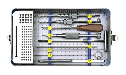 Insieme ortopedico degli strumenti del DCS del DHS