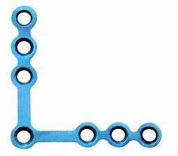 Monorotaia Fixator esterno di Mesh Metal Skull Titanium Maxillofacial