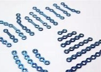 L'ambulatorio impianta il materiale di titanio del piatto maxillo-facciale